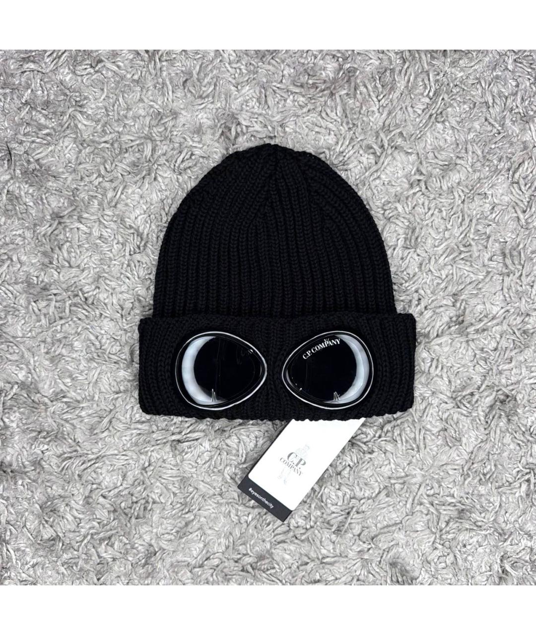 CP COMPANY Черная шерстяная шапка, фото 6