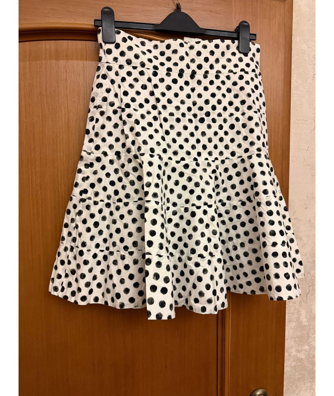 DOLCE&GABBANA Мульти хлопковая юбка мини, фото 5