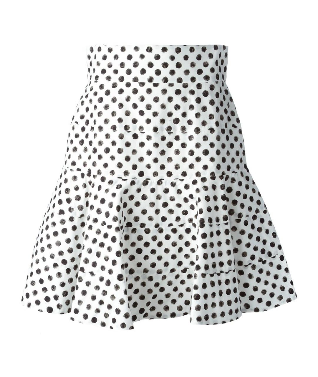 DOLCE&GABBANA Мульти хлопковая юбка мини, фото 1