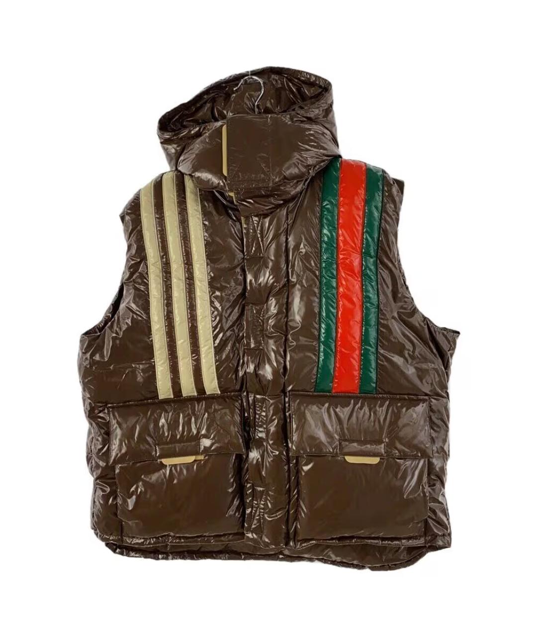 GUCCI Коричневый жилет, фото 4