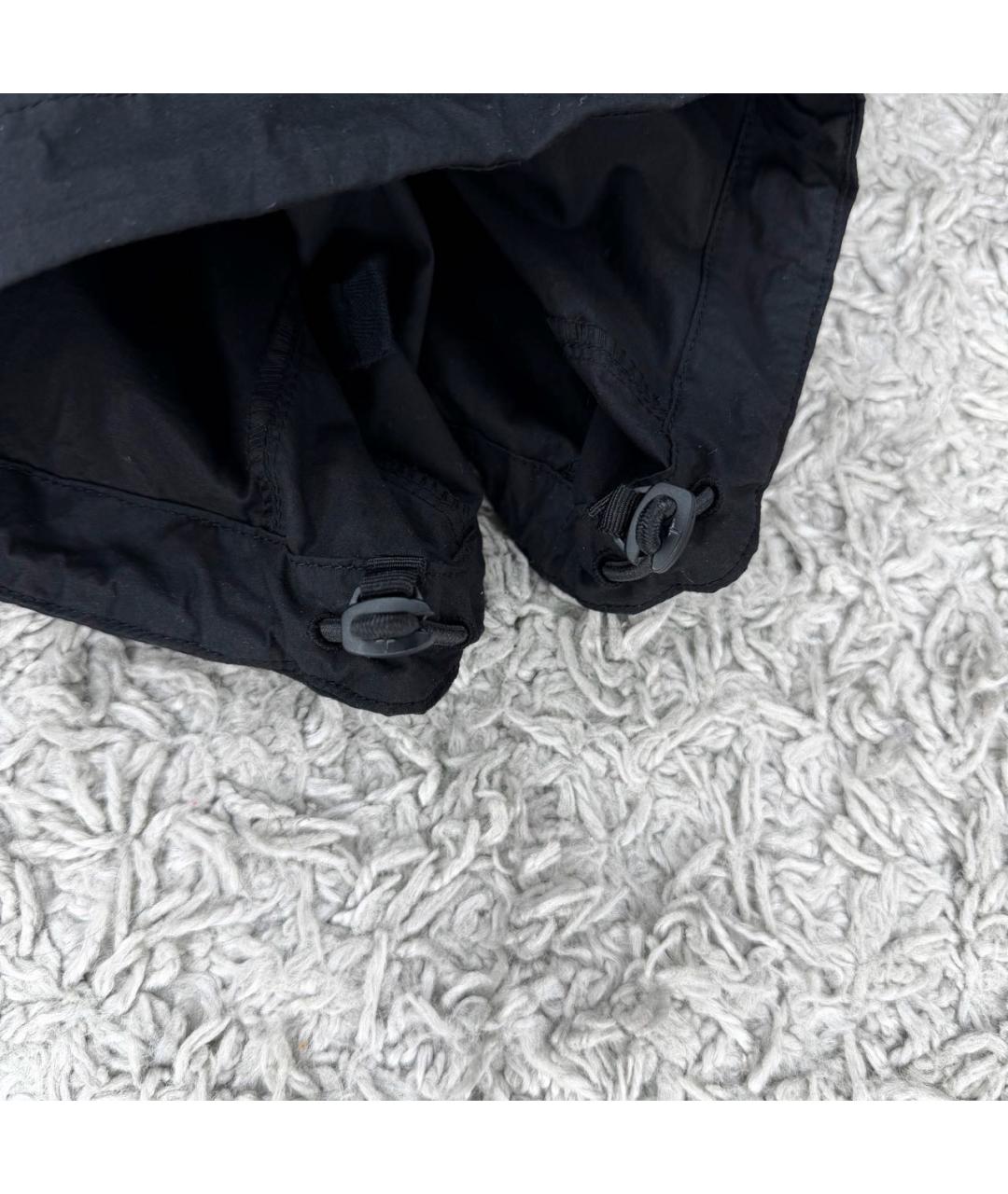 STONE ISLAND Черная хлопковая куртка, фото 7