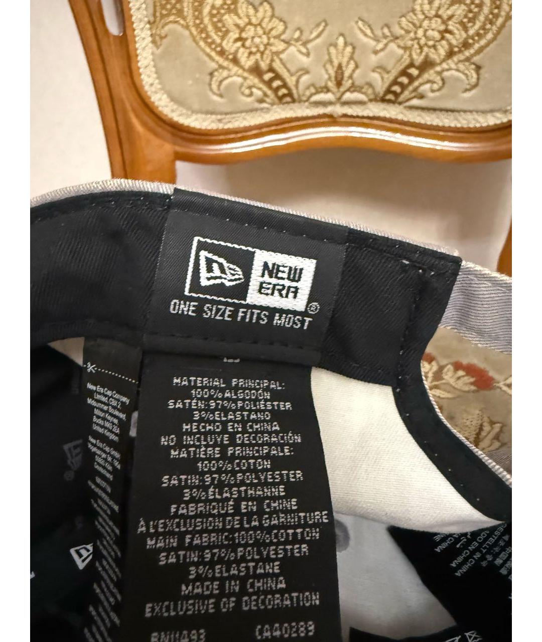 SAINT LAURENT Голубая хлопковая кепка, фото 6