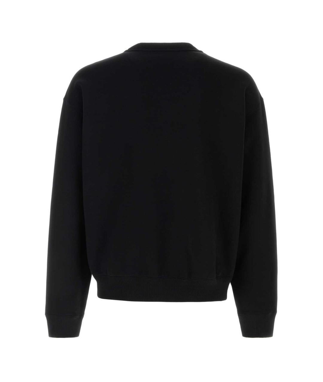 JIL SANDER Черный хлопковый джемпер / свитер, фото 2