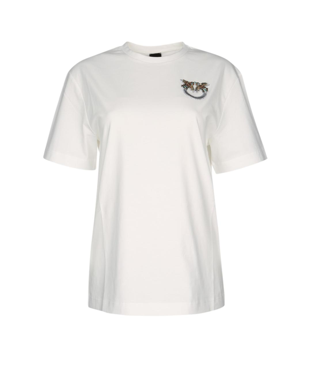 PINKO Белая футболка, фото 1