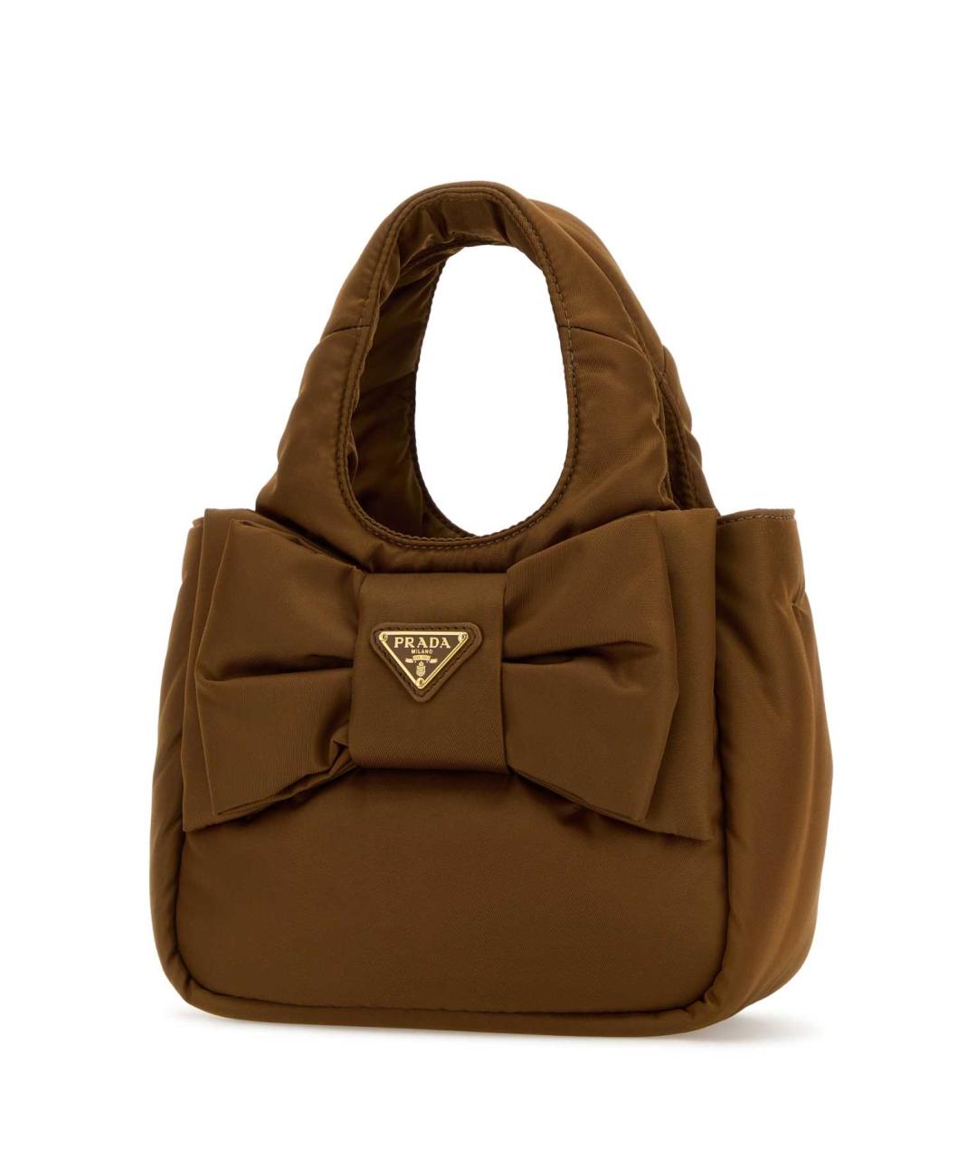 PRADA Бежевая сумка с короткими ручками, фото 2