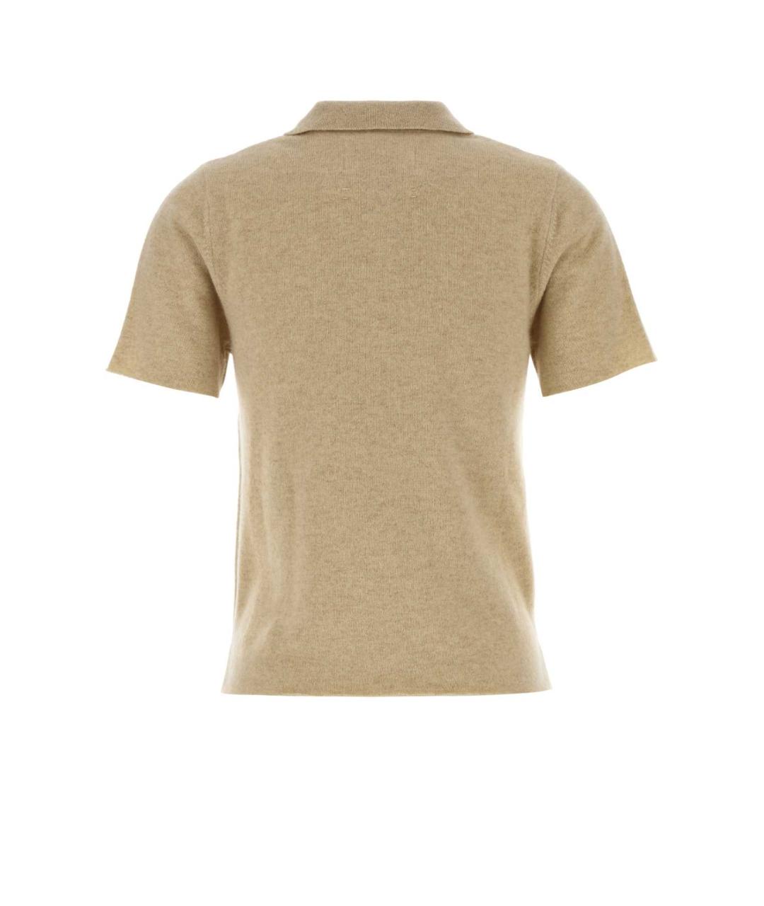 EXTREME CASHMERE Бежевый кашемировый джемпер / свитер, фото 2