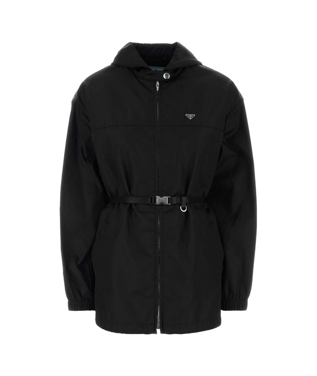 PRADA Черная полиамидовая куртка, фото 1