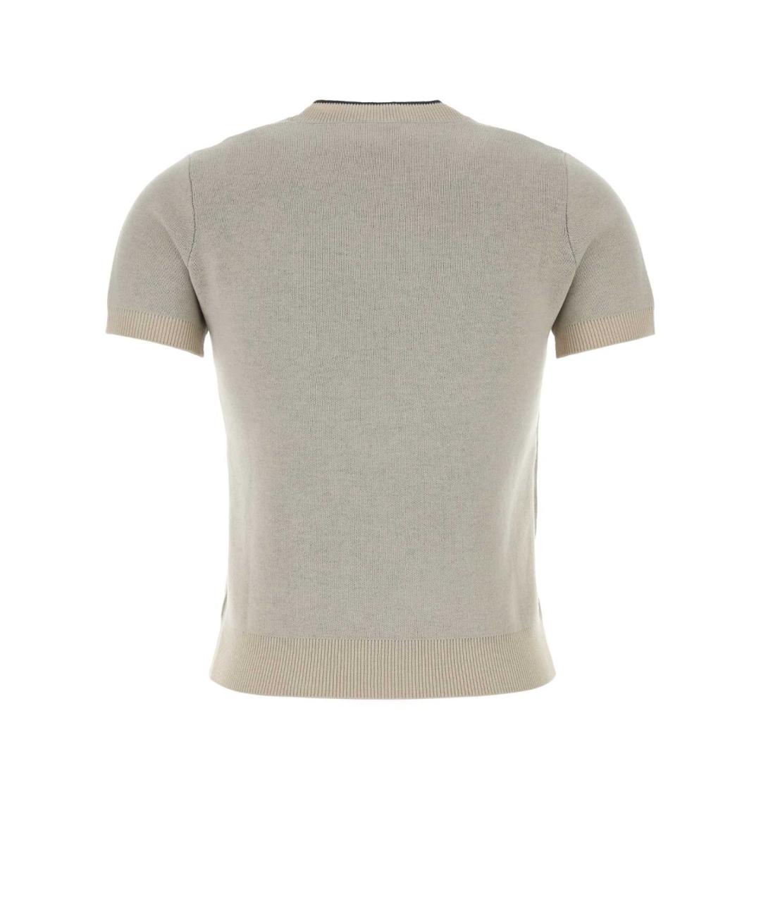 'S MAX MARA Бежевая футболка, фото 2