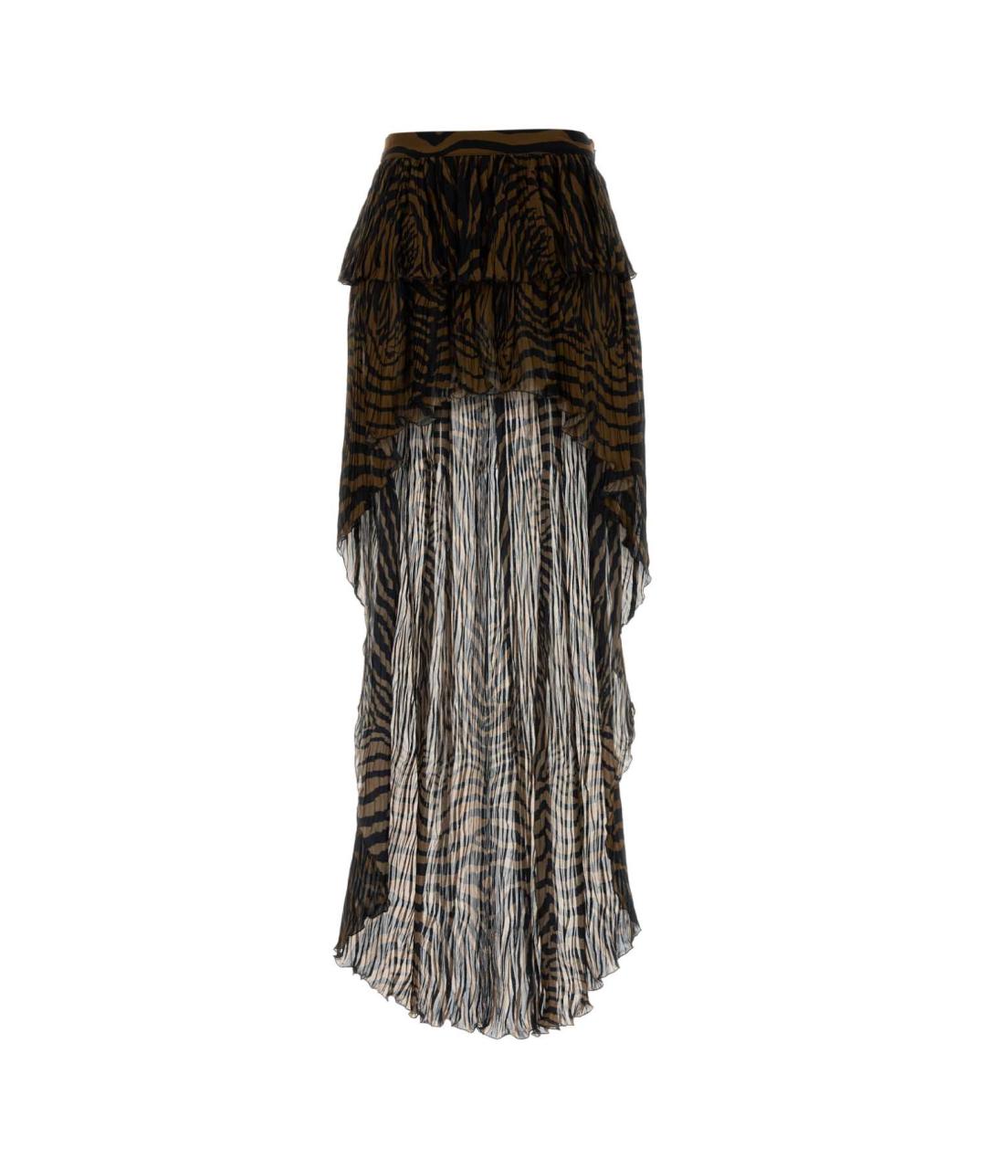 BLUMARINE Мульти вискозная юбка миди, фото 1