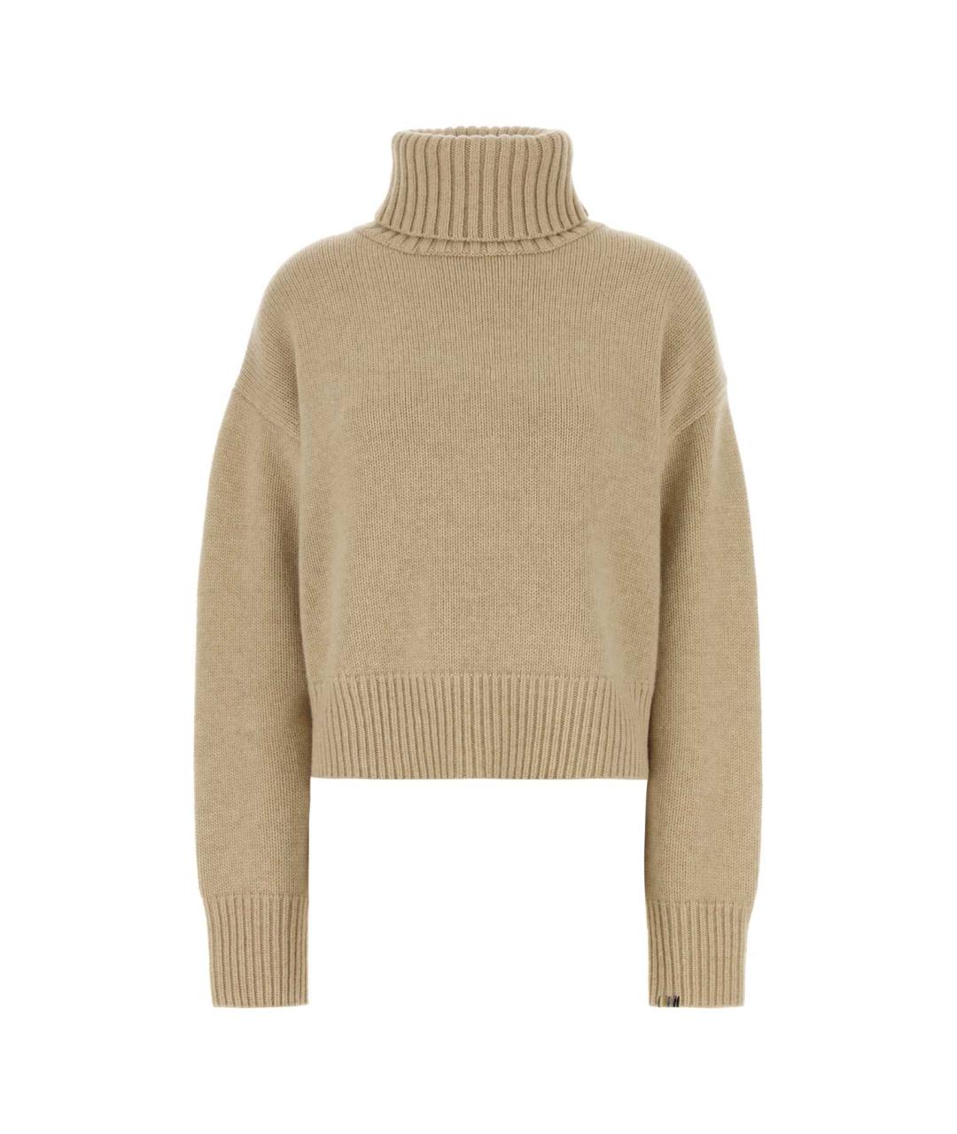 EXTREME CASHMERE Бежевый кашемировый джемпер / свитер, фото 1