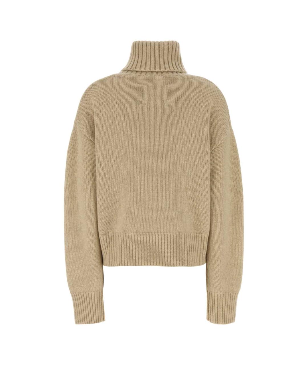 EXTREME CASHMERE Бежевый кашемировый джемпер / свитер, фото 2