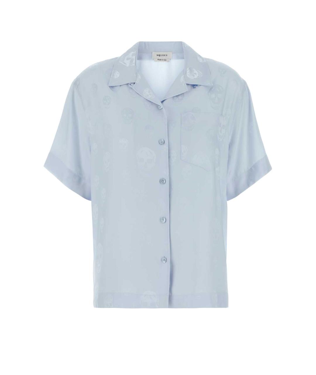 ALEXANDER MCQUEEN Голубая рубашка, фото 1