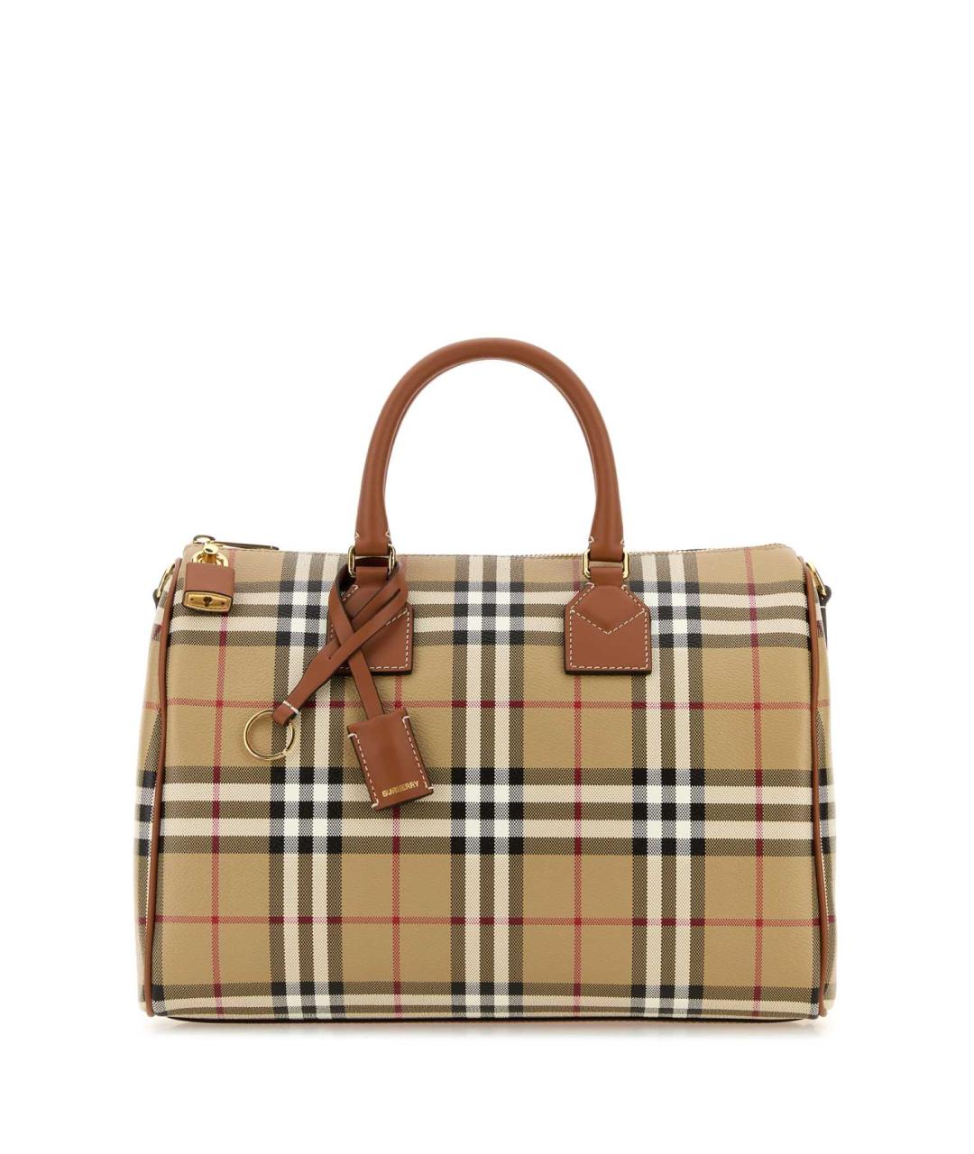 BURBERRY Бежевая сумка тоут, фото 1
