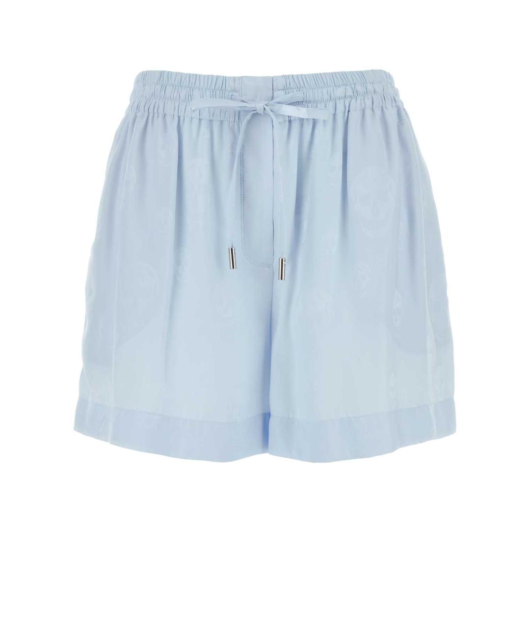 ALEXANDER MCQUEEN Голубые шорты, фото 1