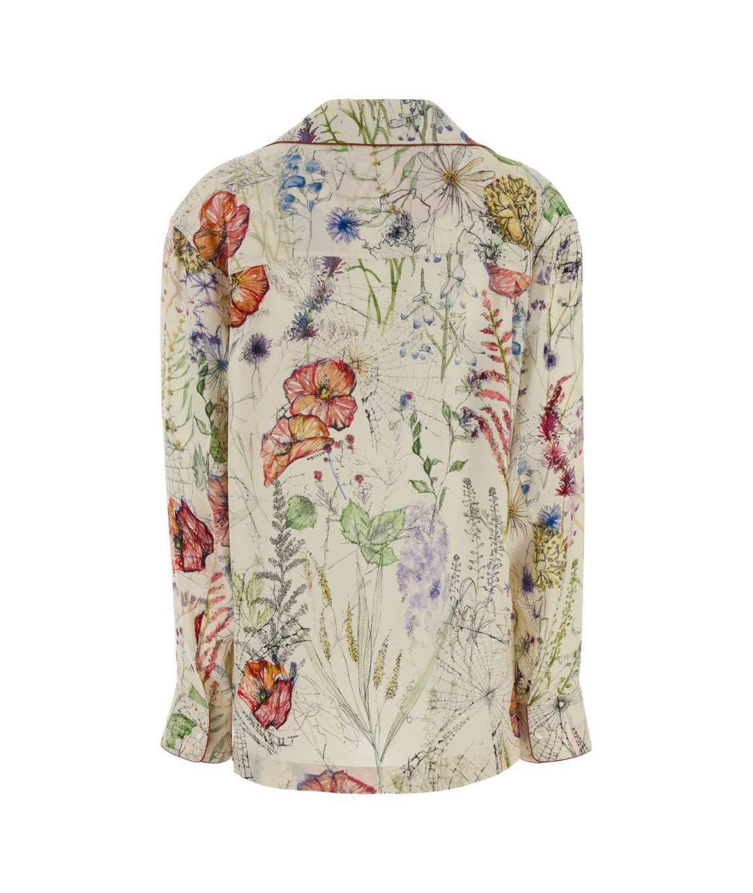 ALEXANDER MCQUEEN Мульти рубашка, фото 2