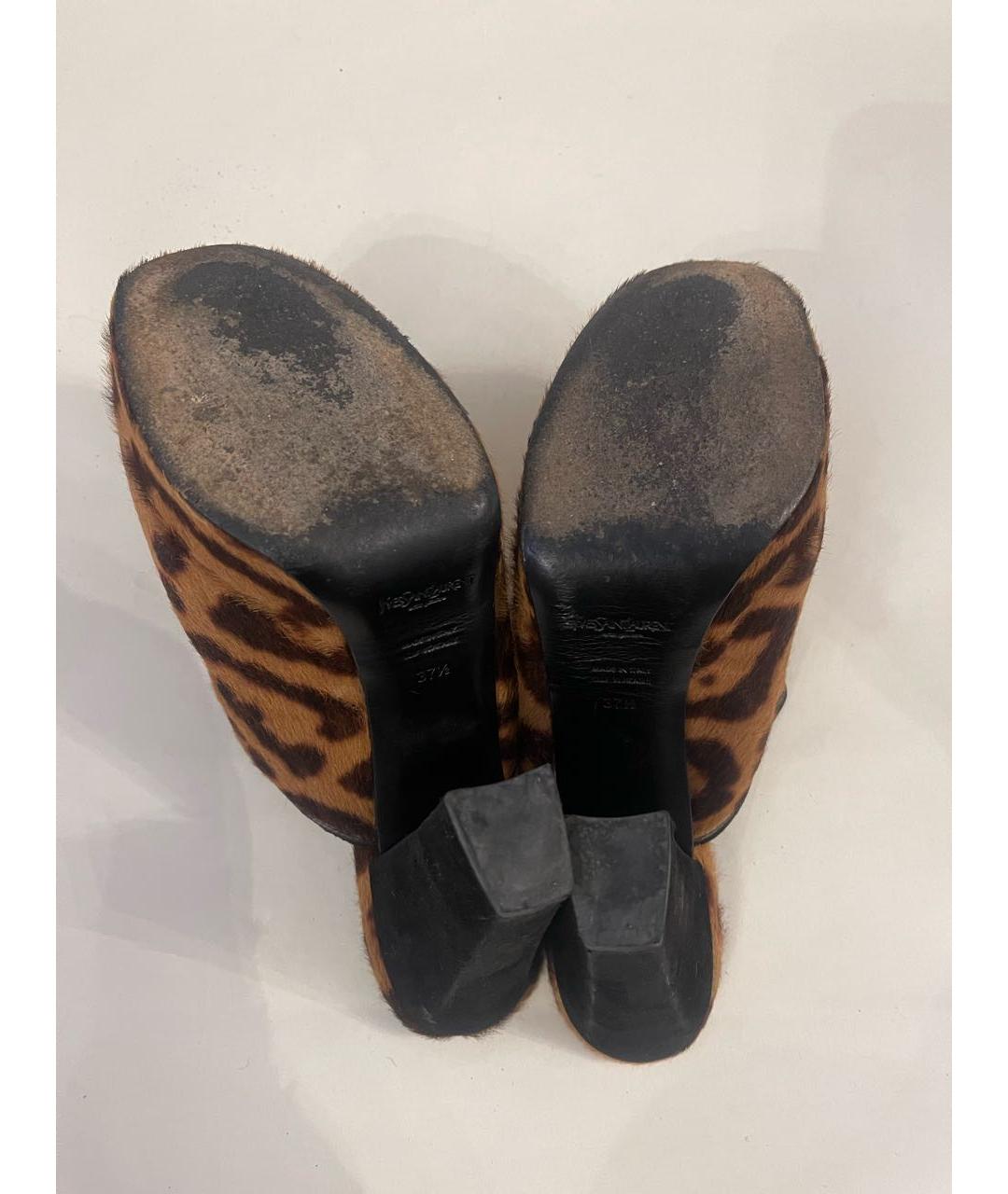 SAINT LAURENT Мульти сабо, фото 7