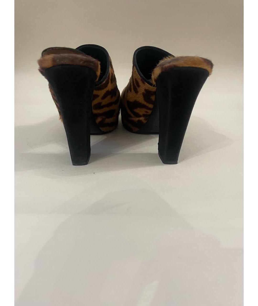 SAINT LAURENT Мульти сабо, фото 4