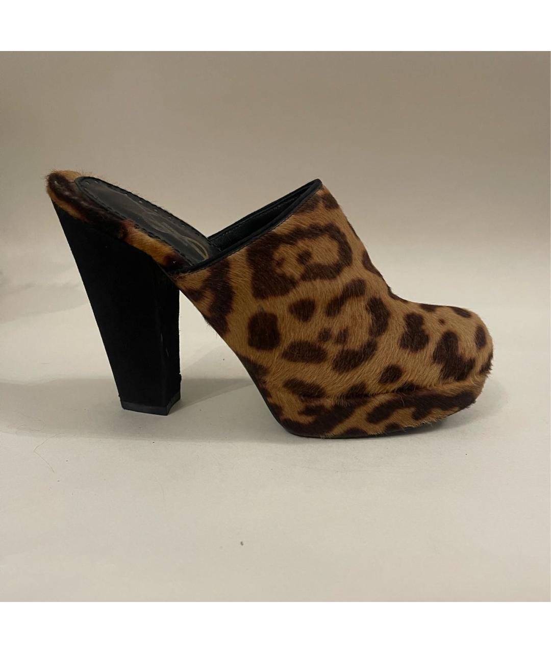 SAINT LAURENT Мульти сабо, фото 9