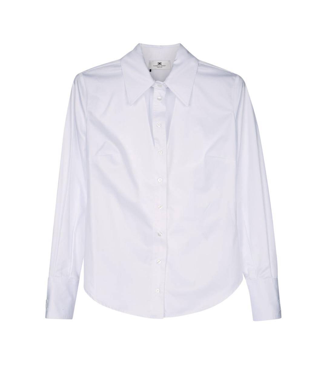 ELISABETTA FRANCHI Белая рубашка, фото 1
