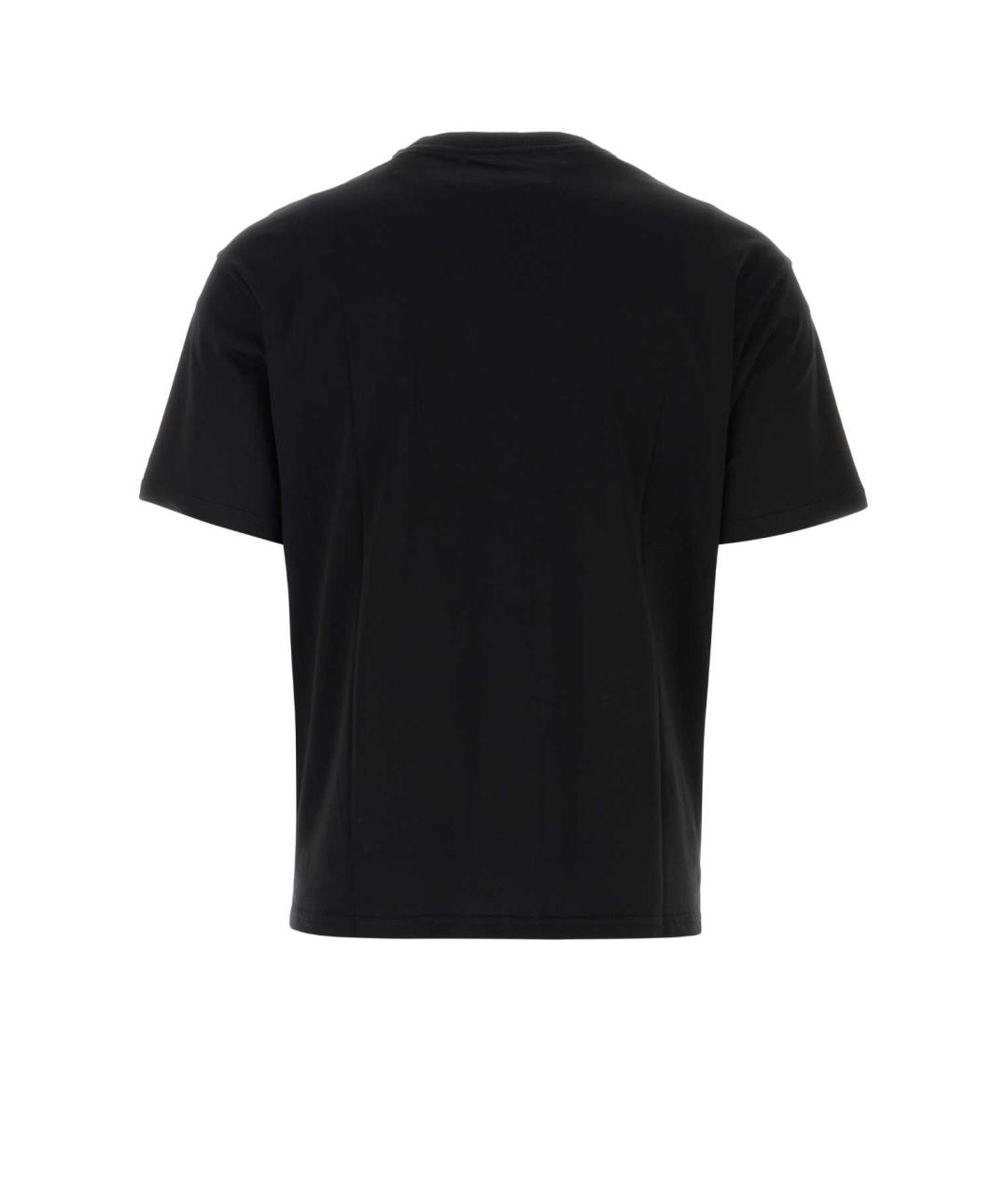 A.P.C. Черная хлопковая футболка, фото 2