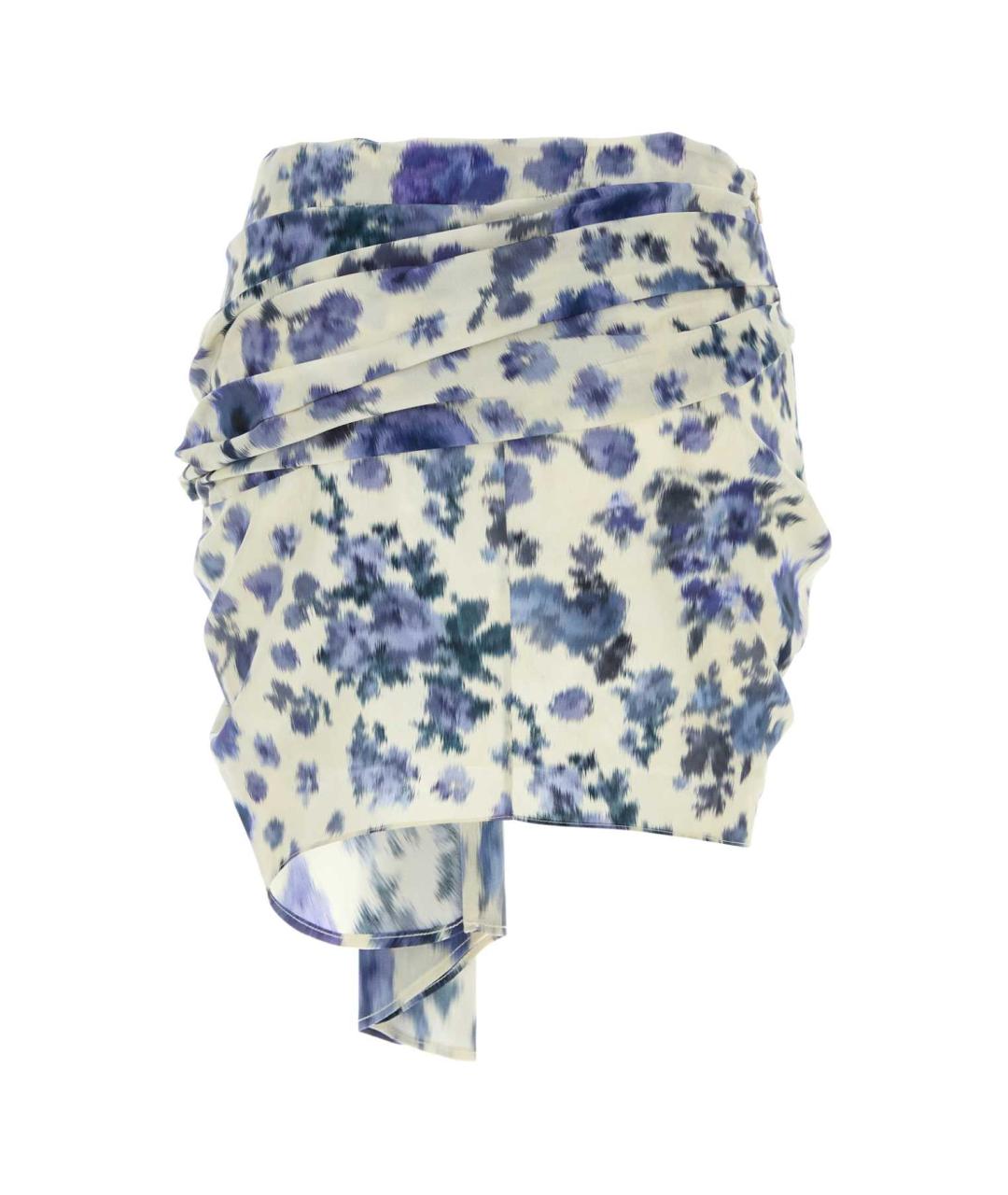 ISABEL MARANT Мульти шелковая юбка мини, фото 2