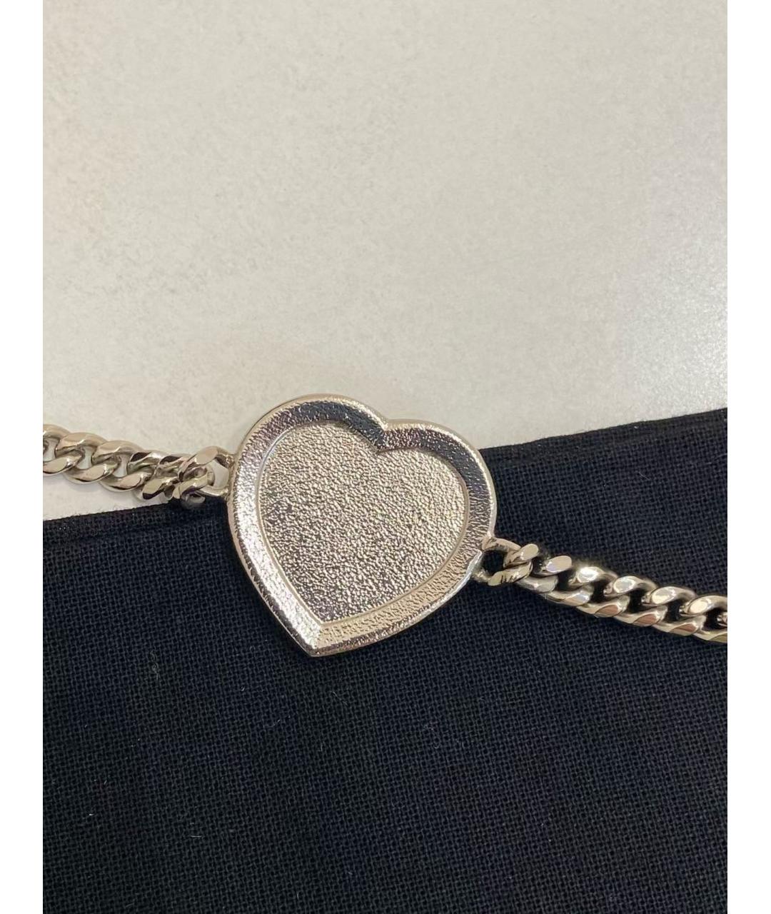 CHANEL Серебряное металлическое колье, фото 6