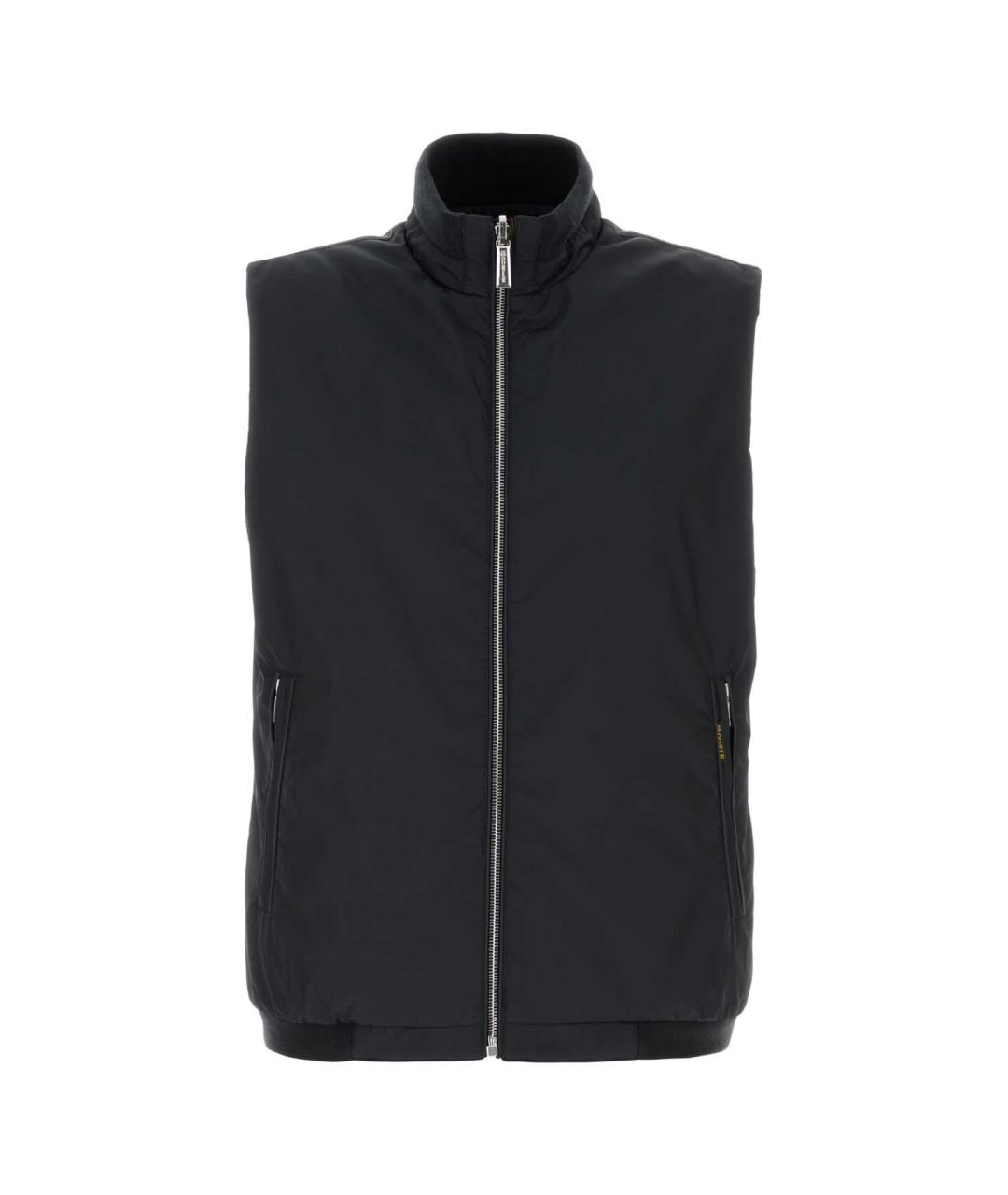 MOORER Темно-синий синтетический жилет, фото 1