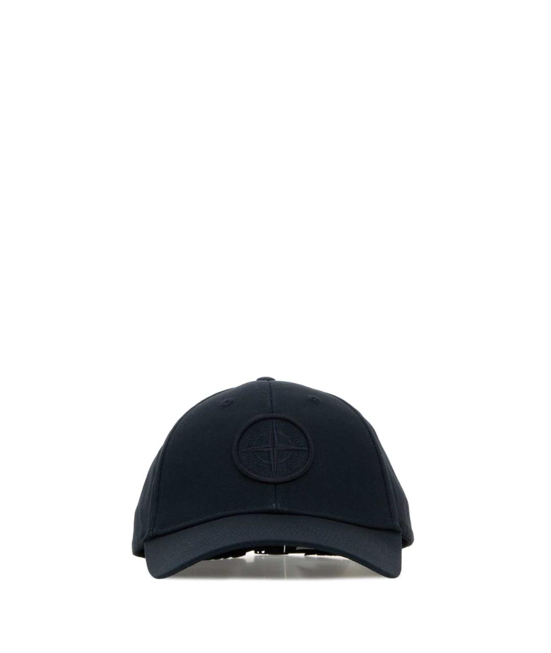 STONE ISLAND Синяя хлопковая кепка/бейсболка, фото 1