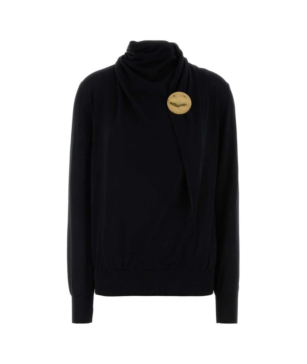 JIL SANDER Черная блузы, фото 1