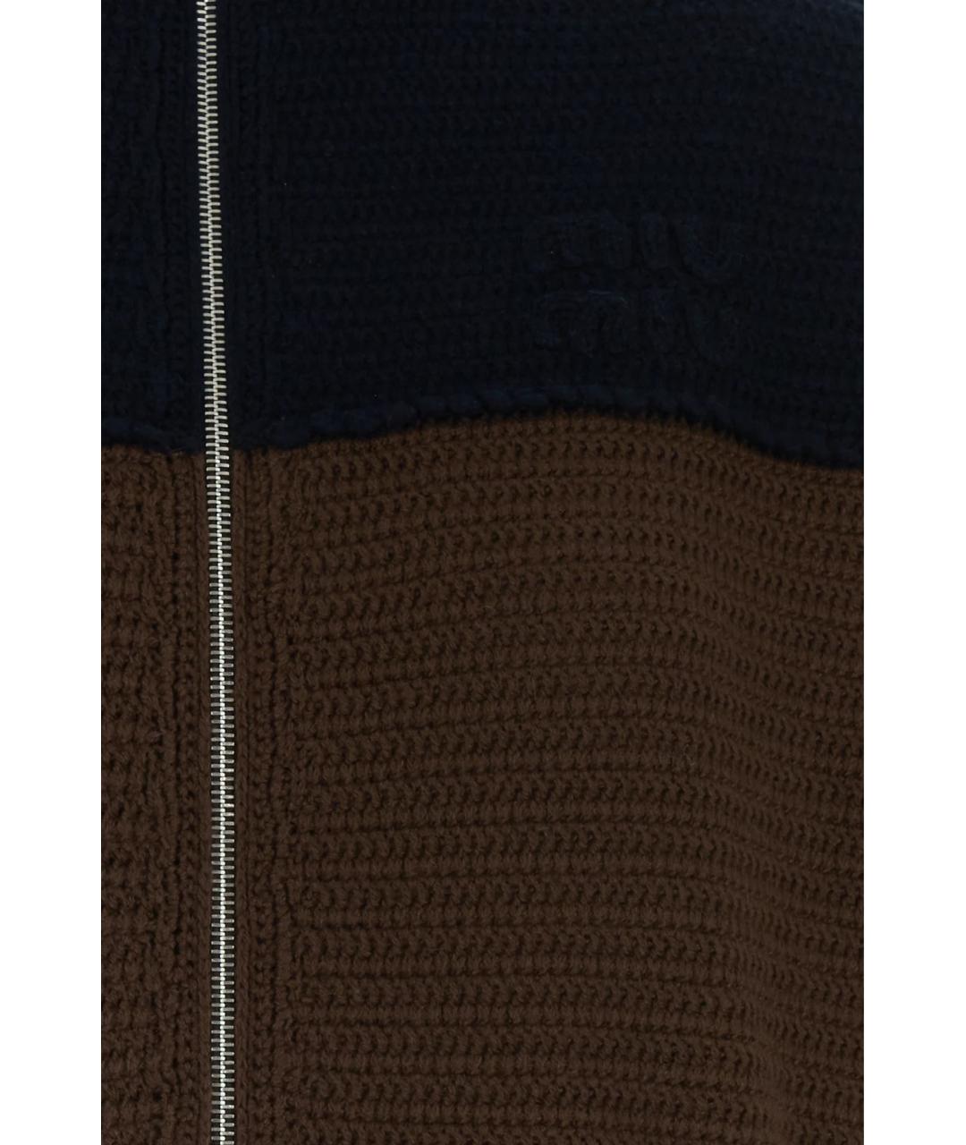 MIU MIU Мульти кашемировый кардиган, фото 3