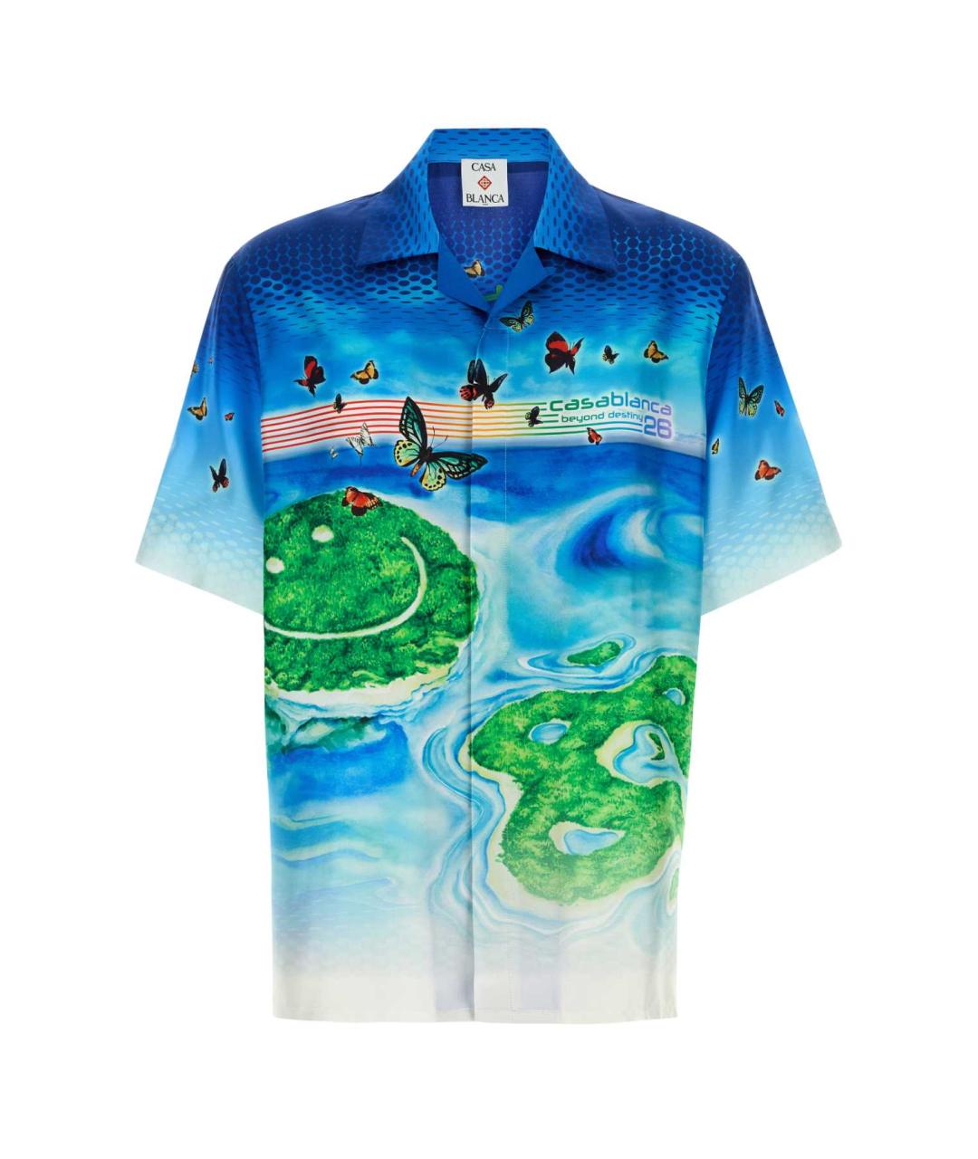 CASABLANCA Мульти шелковая кэжуал рубашка, фото 1
