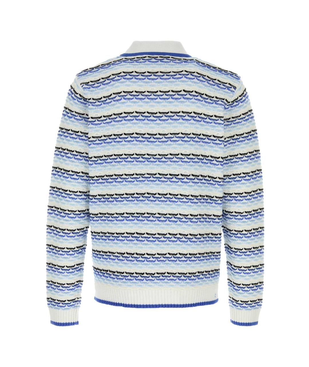 CASABLANCA Мульти хлопковое поло с длинным рукавом, фото 2