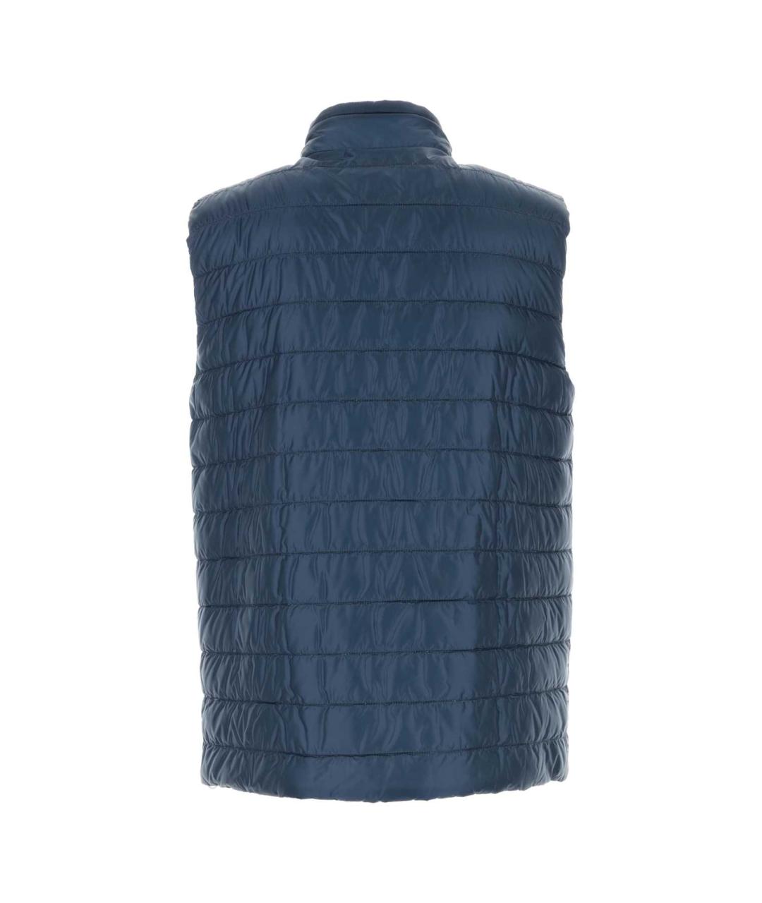 HERNO Синий полиамидовый жилет, фото 2