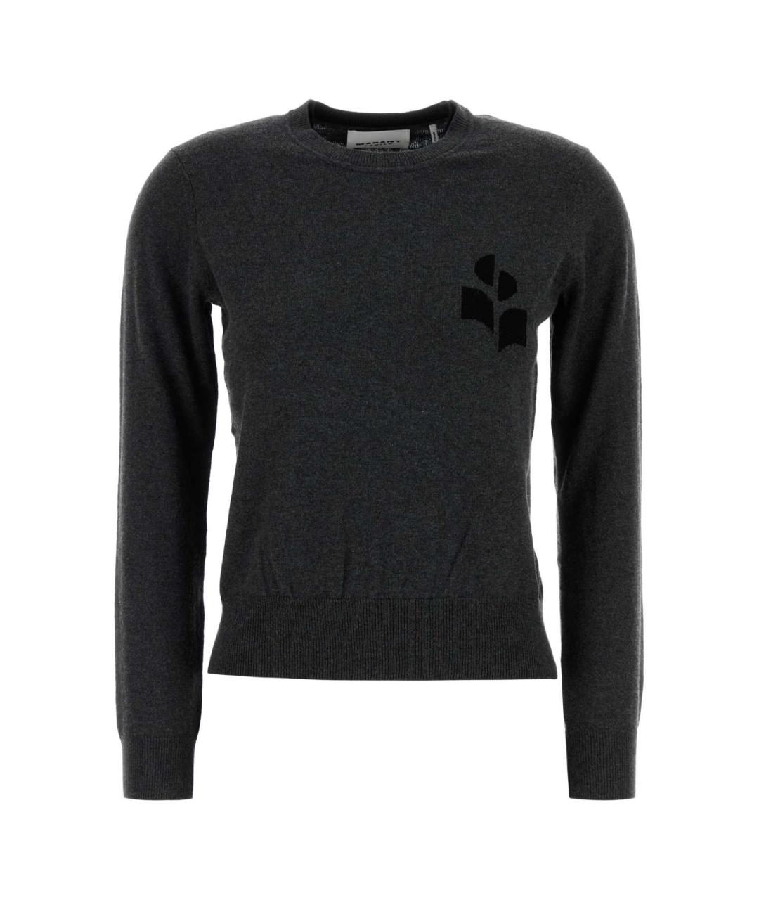 ISABEL MARANT Серый хлопковый джемпер / свитер, фото 1