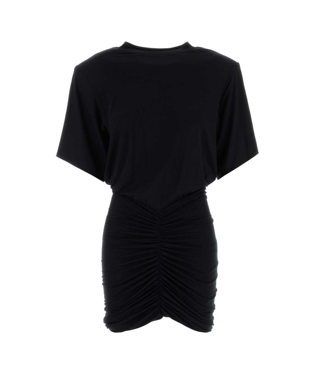 THE ANDAMANE Черное вискозное вечернее платье, фото 1