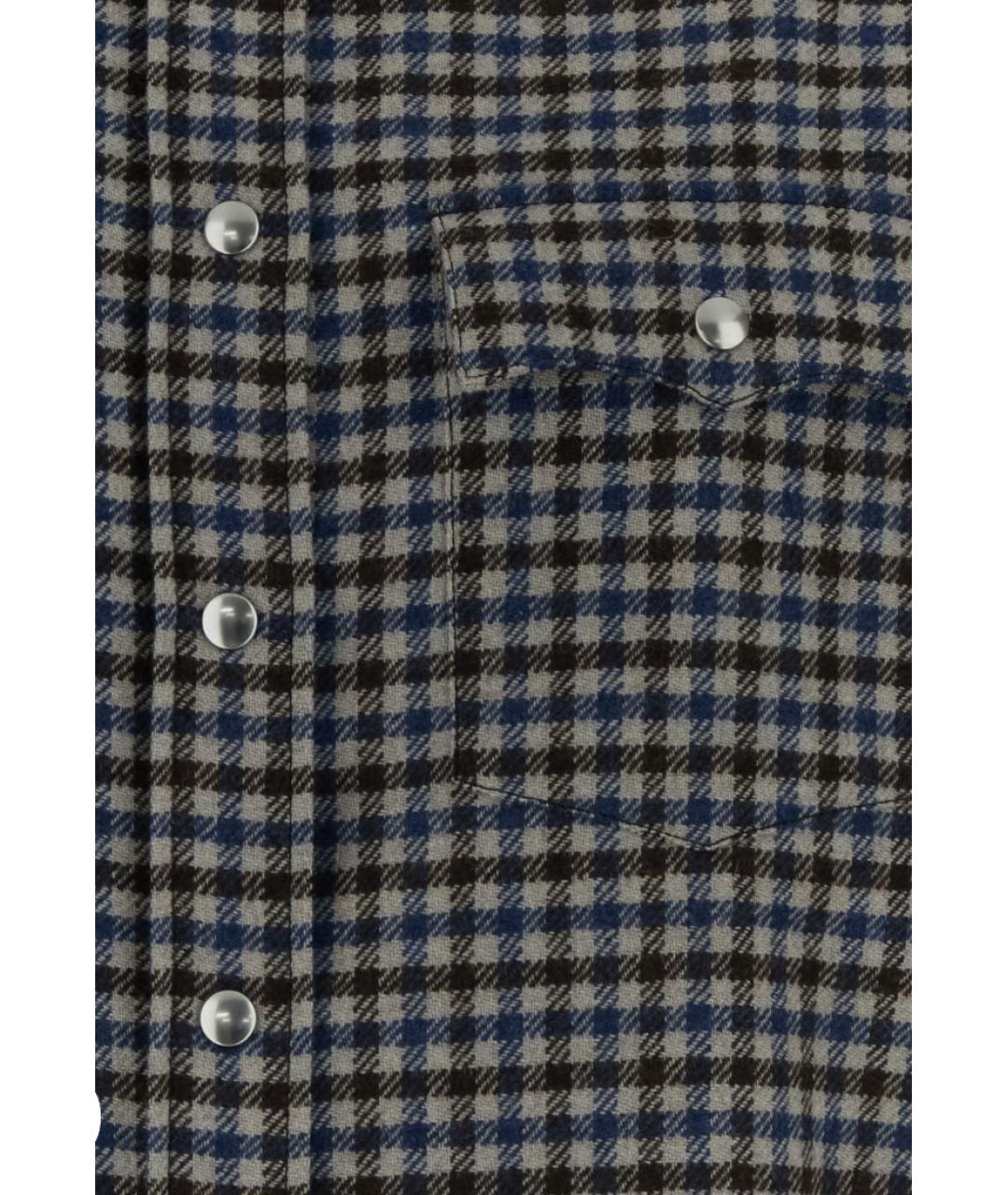 PRADA Мульти шерстяная рубашка, фото 3