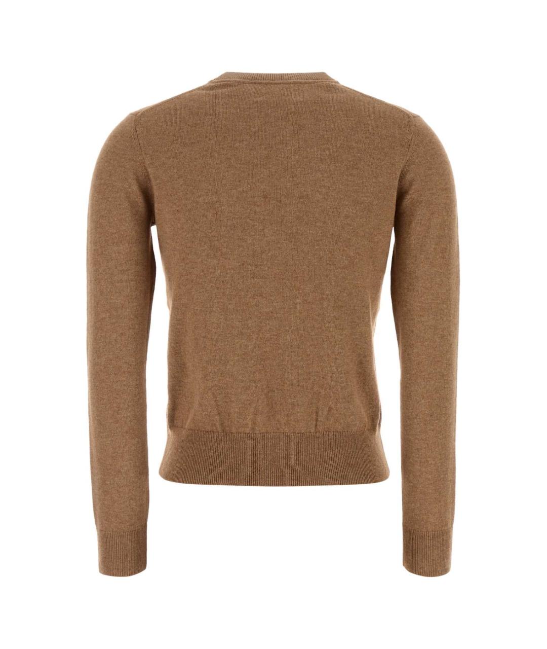 ISABEL MARANT Коричневый хлопковый джемпер / свитер, фото 2