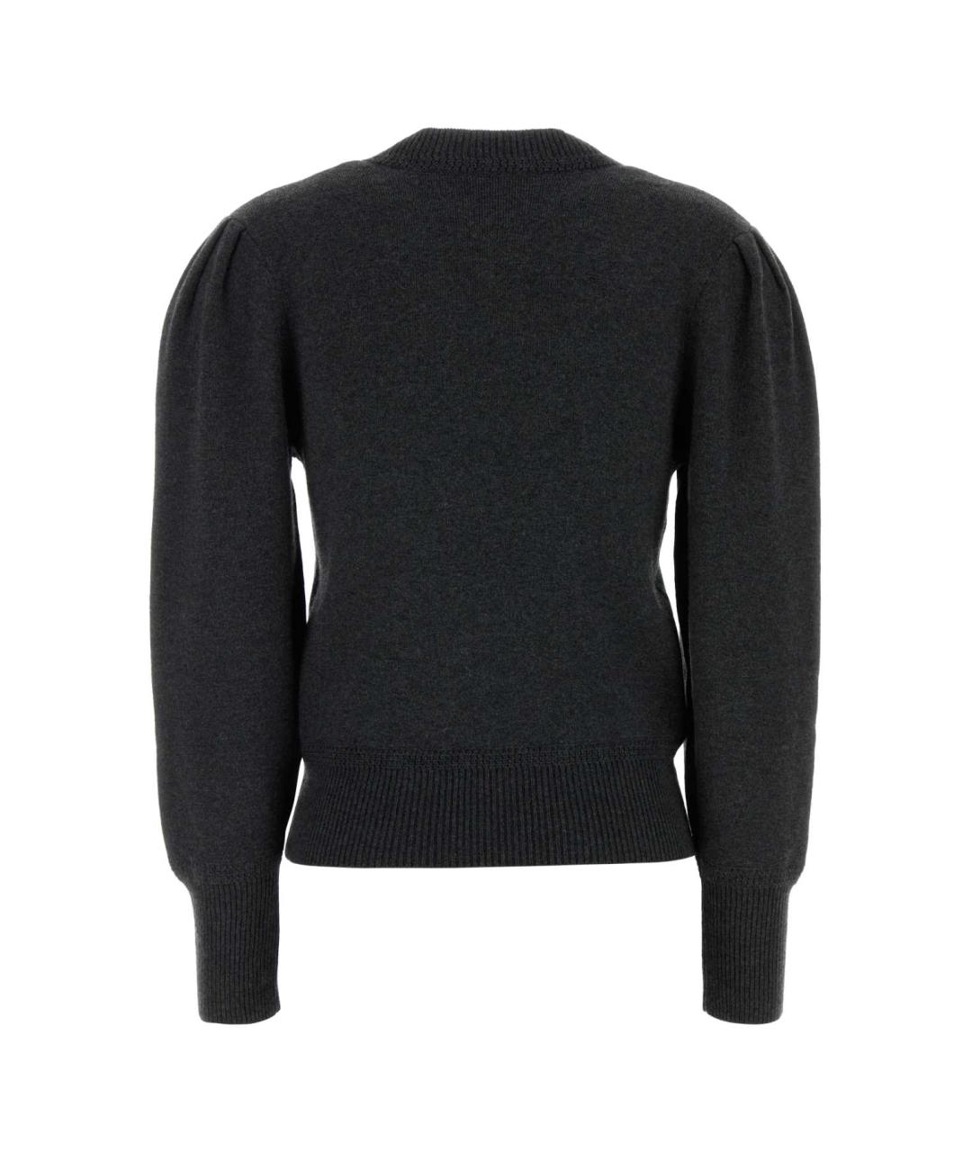 ISABEL MARANT Серый хлопковый джемпер / свитер, фото 2