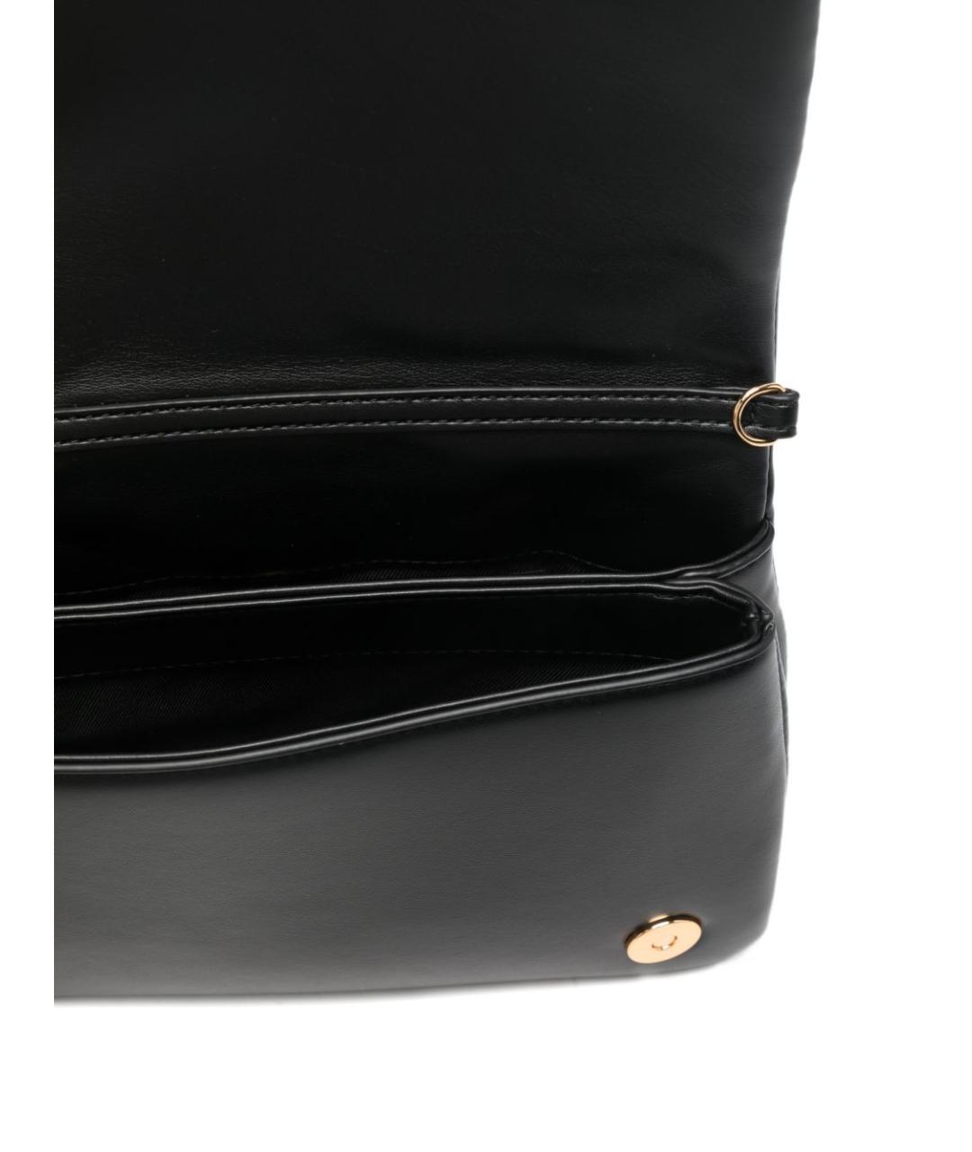 LOVE MOSCHINO Черная сумка через плечо из искусственной кожи, фото 5