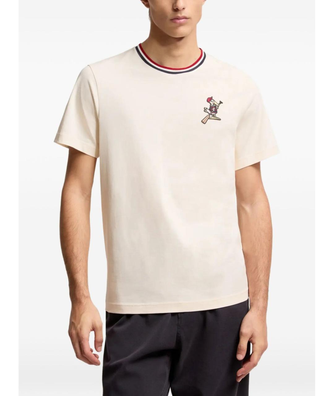 MONCLER Хлопковая футболка, фото 2