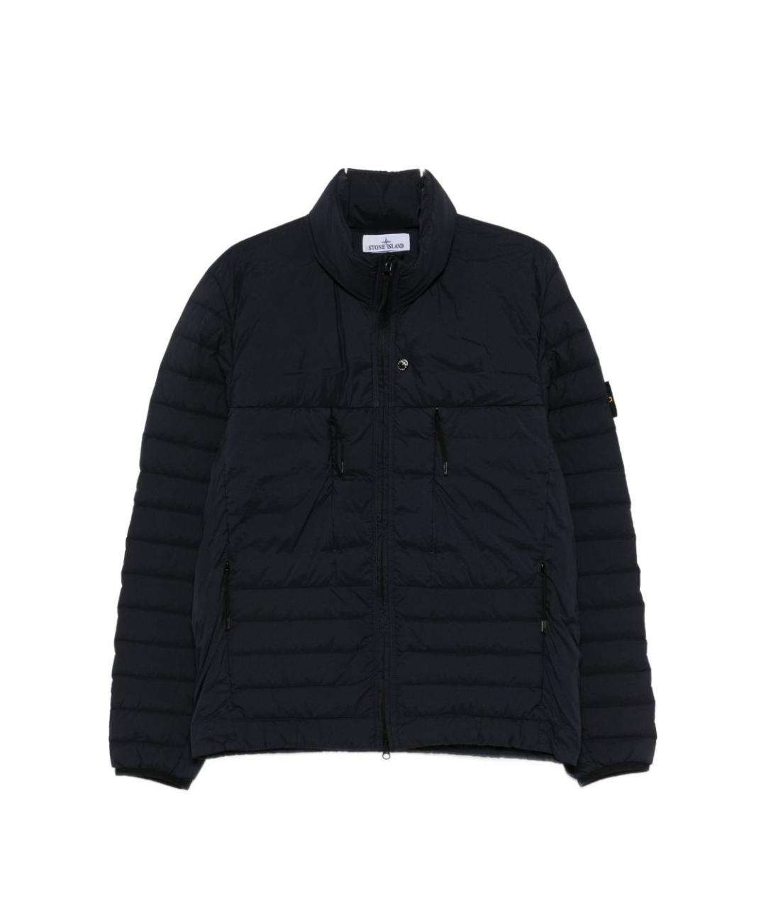 STONE ISLAND Синяя полиамидовая куртка, фото 1