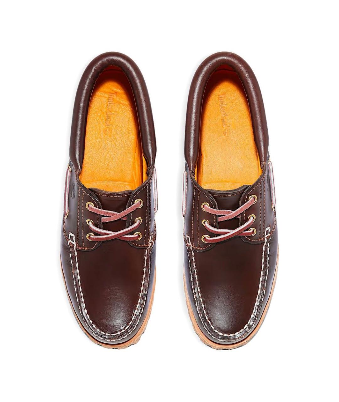 TIMBERLAND Коричневые кожаные лоферы, фото 4