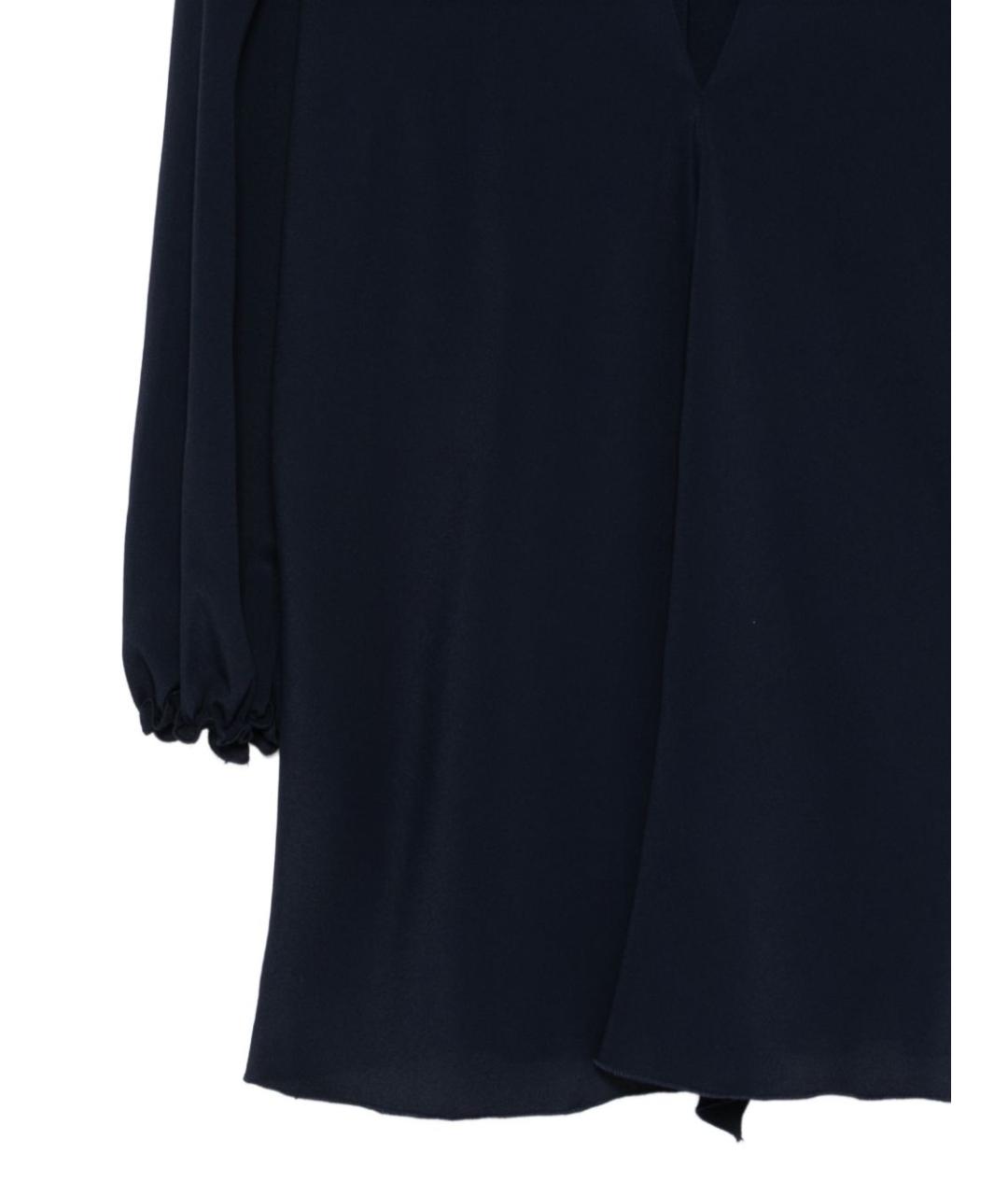 SEVENTY Синяя ацетатная рубашка, фото 3