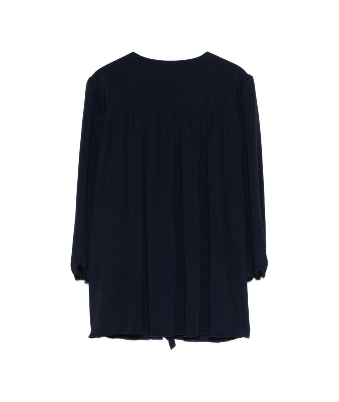 SEVENTY Синяя ацетатная рубашка, фото 2