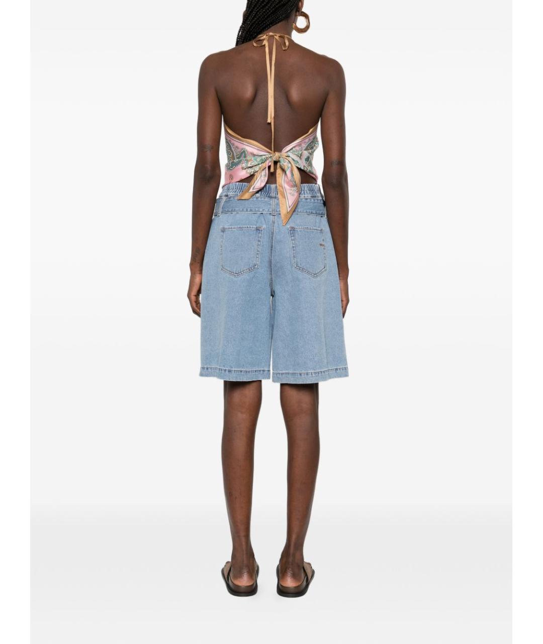 PINKO Розовая вискозная майка, фото 2