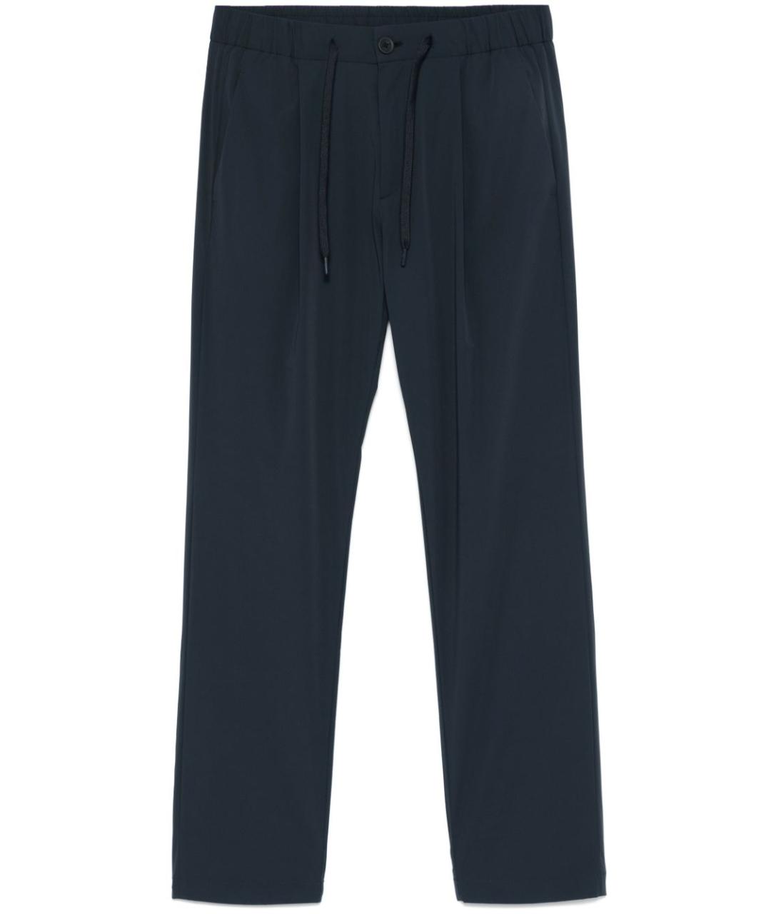 HERNO Синие полиамидовые повседневные брюки, фото 1