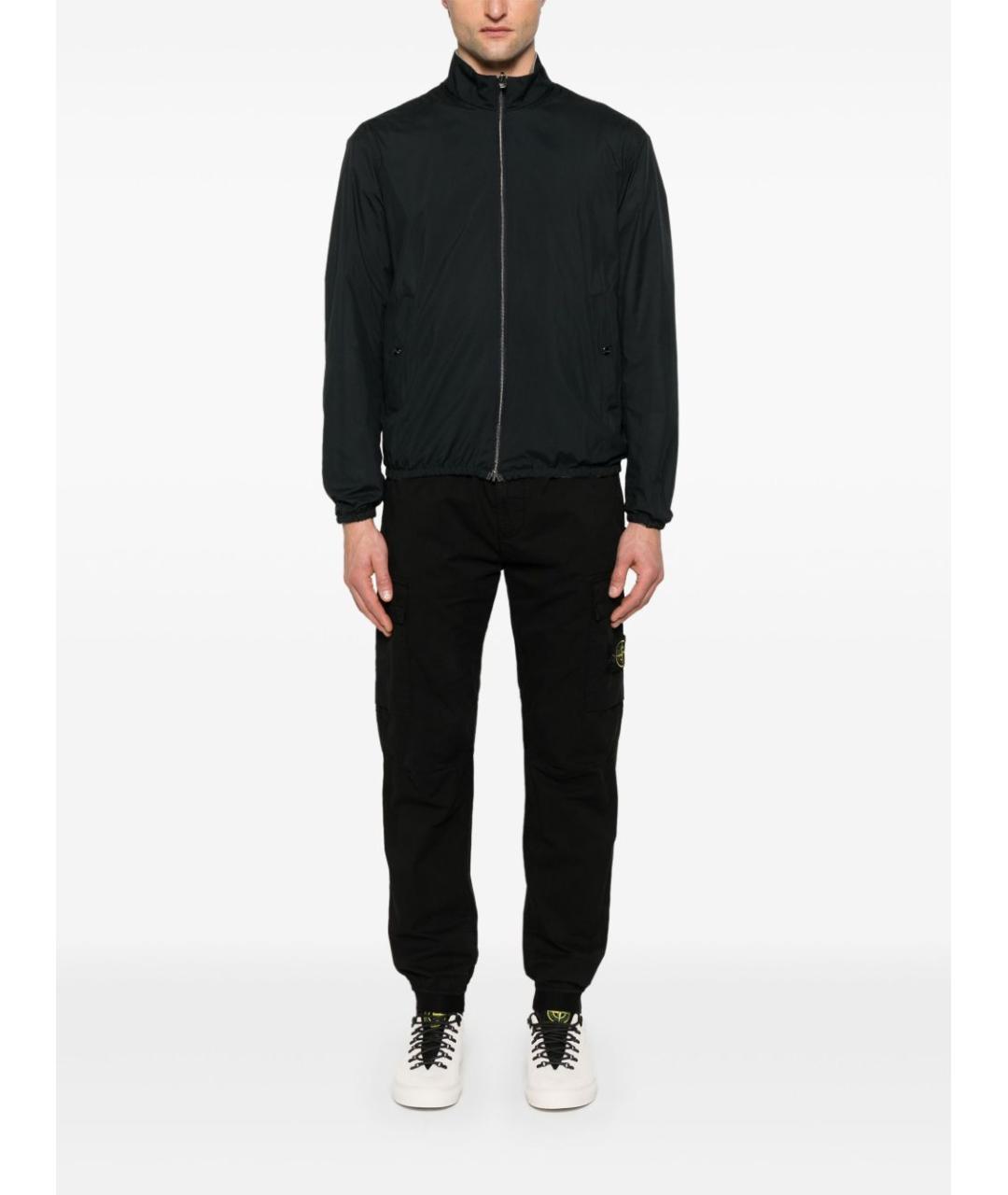 HERNO Синяя полиэстеровая куртка, фото 6