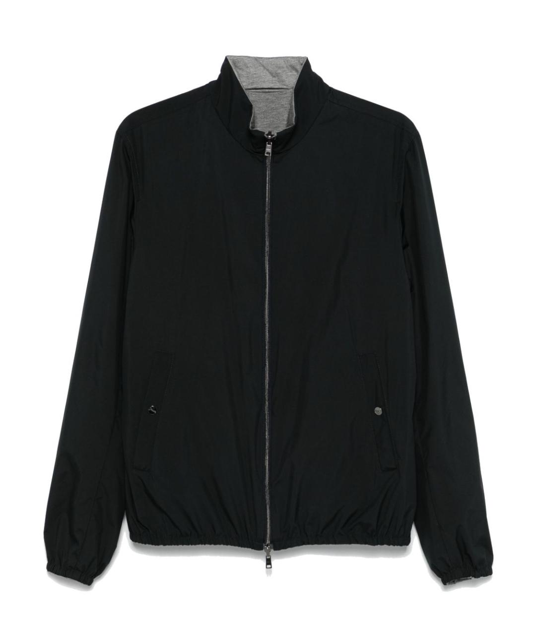 HERNO Синяя полиэстеровая куртка, фото 1