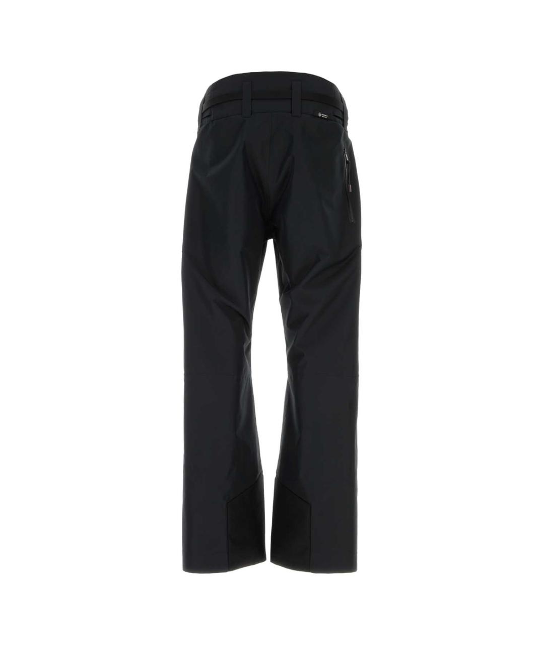 PRADA Черные полиэстеровые повседневные брюки, фото 2