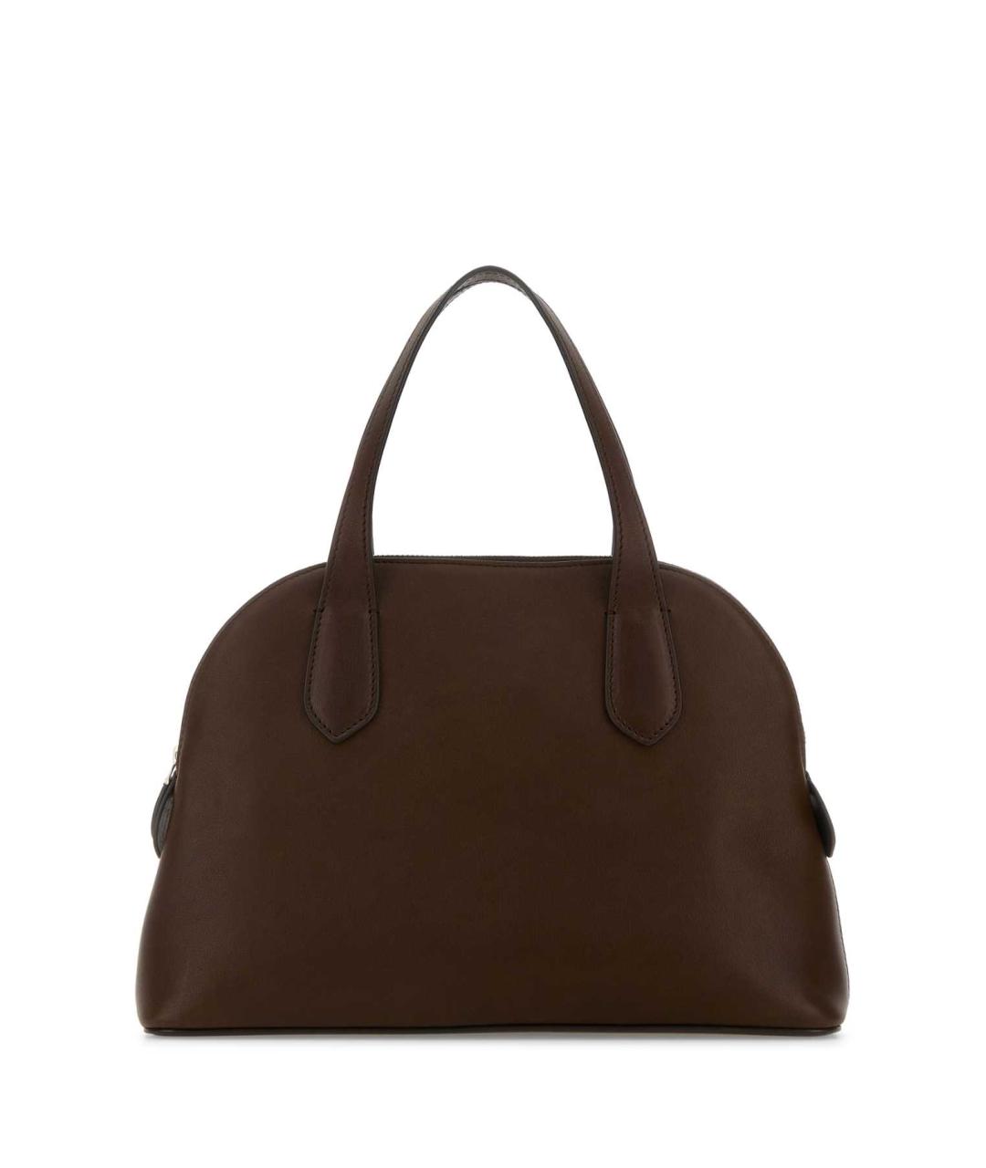 THE ROW Коричневая кожаная сумка тоут, фото 1